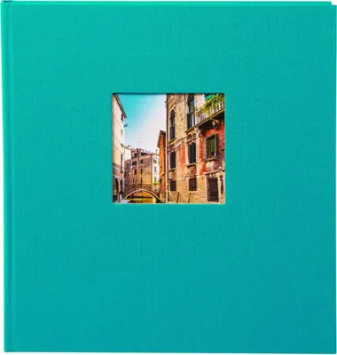 Image de Album photo Bella Vista turquoise 30 x 31 cm
