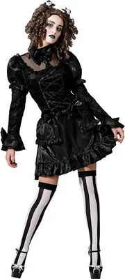 Produktbild von Atosa Lolita-puppenkostüm Schwarz 2XL Schwarz 2XL