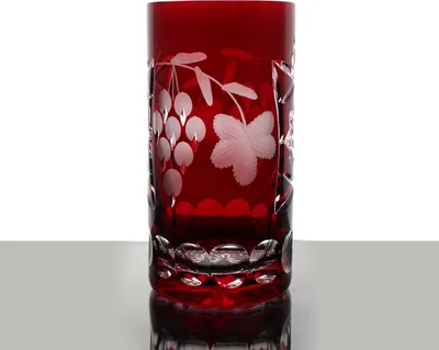 Produktbild von Longdrinkglas Traube 340ml rot