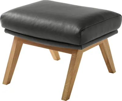 Produktbild von home24 Hocker mit Holzfüßen