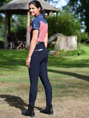 Produktbild von Busse Damen Reithose LERIDA navy Vollbesatz , Busse_17_Groessen:76