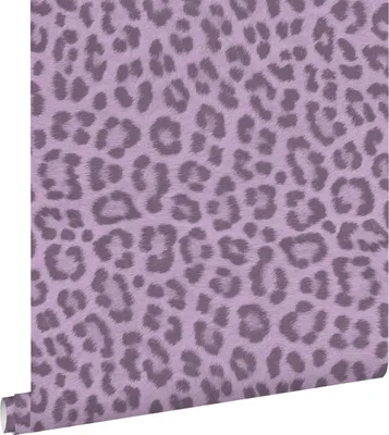 Produktbild von ESTAhome Tapete Leopardenmuster Violett 53 cm x 10.05 m