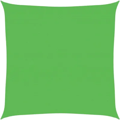 Obrázok produktu pre vidaXL Slnečná plachta 160 g/m² Svetlozelená 7x7 m HDPE