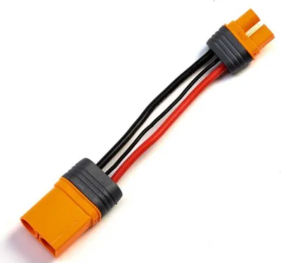 Produktbild von Spektrum SPMXCA507 IC5 Gerät zu IC3 Akku 4" / 100mm 10 AWG