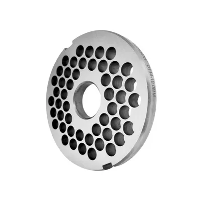 Produktbild von Fleischwolfscheibe, Lochscheibe aus Inox Stahl Größe D114 in 13,0 mm Bohrung von WOLFCUT