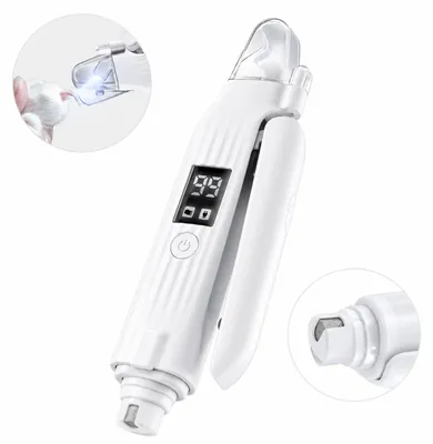 Produktbild von Elektrischer Krallenschleifer Hund Katze, 2-in-1 Nagelknipser mit Akku, Digitalanzeige und USB-C Ladefunktion, leise Haustier Krallenpflege
