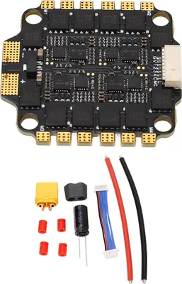 Zdjęcie produktu dla 4 w 1 RC bezszczotkowy elektryczny kontroler prędkości 45A o wysokiej wydajności dla dronów wyścigowych FPV