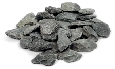 Produktbild von Canadian Schiefer schwarz 25 kg 30-60 mm Körnung