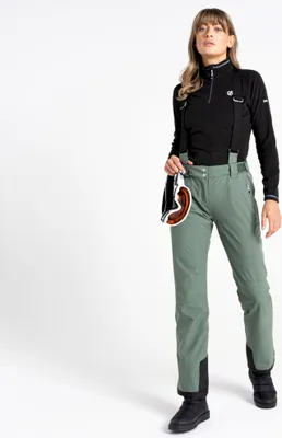 Immagine prodotto di Pantaloni da sci da donna Dare2B Diminish green Taglia.
