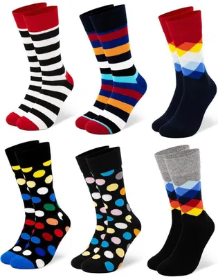 Produktbild von Occulto Herren Bunte Socken 6er Pack (Modell: Sigi)