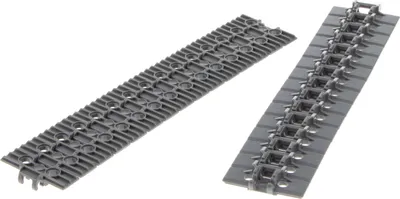 Image de 30x Lego Technic maillons de chaîne 5x3x1 gris foncé tank maillon 42479 57518