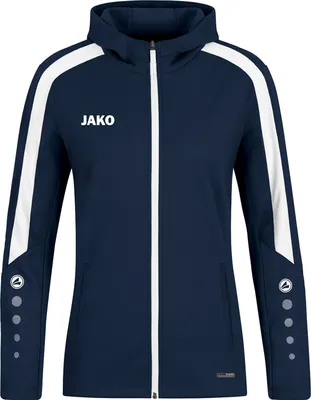 Immagine prodotto di JAKO giacca con cappuccio da donna Power, colore:navy, taglia:34