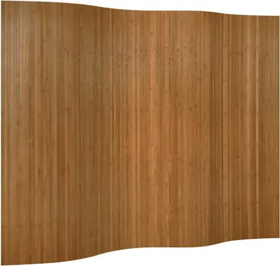 Obrázek produktu pro vidaXL Paraván hnědý, šířka 250 cm, výška 165 cm, bambus