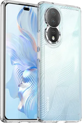 Immagine prodotto di Custodia per Honor 80 trasparente, custodia protettiva in silicone TPU antiurto Trasparente