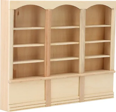 Immagine prodotto di 1:12 Casa delle bambole in miniatura Simulata Scaffale Armadio Mini Mobili Modello Giocattolo AccessoriColore Legno