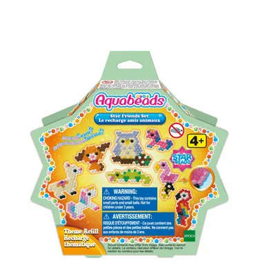 Produktbild von Aquabeads Koraliki Gwiazdki zestaw Zwierzęta