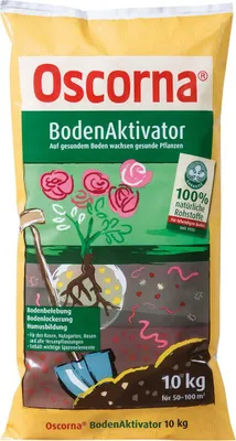 Produktbild von Oscorna Bodenaktivator für die Bodenverbesserung, Bodenhilfsstoff, 10 Kg Beutel