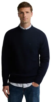 Obrázok produktu pre Pulóver Barbour, tmavomodrej farby, s okrúhlym výstrihom