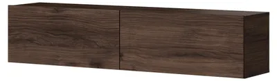 Produktbild von MIRJAN24 TV-Schrank Govi 140 mit zwei Klappe und mit belechtung (Farbe: Nuss Warmia)