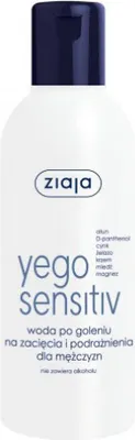 Obrázek produktu pro Ziaja Yego Sensitiv Woda po goleniu dla mężczyzn na zacięcia, 200 ml