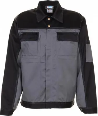 Produktbild von Größe 98 Herren Planam Tristep Bundjacke grau schwarz Modell 1204