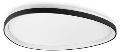Produktbild von Ideal Lux 341507 GEMINI Deckenleuchte D810mm LED 42W 4100/2000lm 2700K schwarz EIN/AUS