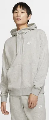 Produktbild von Nike Full-Zip Hoodie DK GREY HEATHER/MATTE SILVER/W M