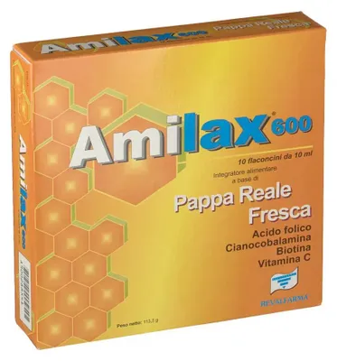 Immagine prodotto di Amilax 600 10 Flaconcini 10 Ml