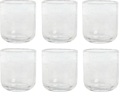 Obrázek produktu pro Skleněná sada Home ESPRIT Transparent crystal 320 ml (6 kusů)
