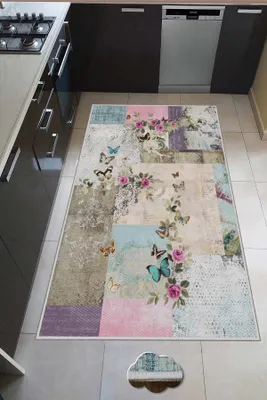 Produktbild von Conceptum Hypnose, HMNT558- HMNT558HFT, Bunt, Teppichläufer, 80 x 150 cm, 100% POLYESTER