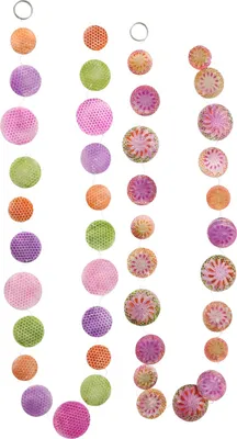 Produktbild von Capiz-Girlande Multi Permutt 180 cm Pink 2er Set