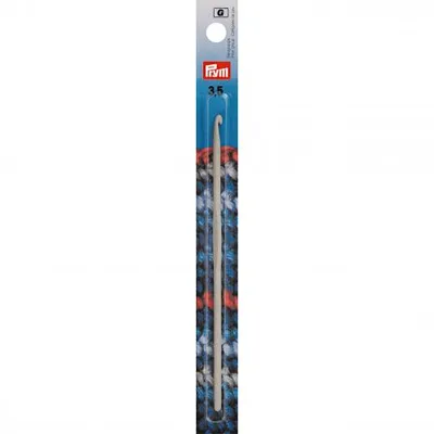 Produktbild von PRYM Wollhäkelnadeln ohne Griff, 14 cm, Ø 3,5 mm, grau