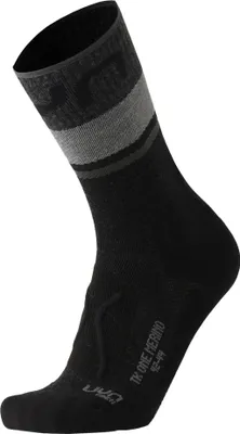 Immagine prodotto di Calze da trekking da donna UYN - One Merino Socks, Calze da trekking, Merino, Logo Grigio/Nero 37-38