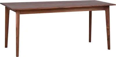 Produktbild von MiaMöbel Esstisch Tamesi 140x80 cm Modern Massivholz Teak Dunkelbraun