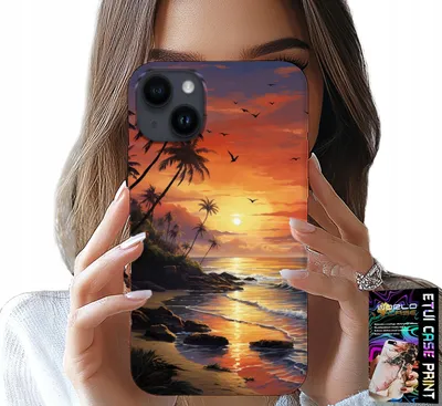 Produktbild von Tasche Für Iphone 14 Plus - Strand, Urlaub, Tropische Insel Fall