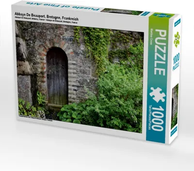 Produktbild von Calvendo Abbaye De Beauport, Bretagne, Frankreich 1000 Teile Puzzle quer 640x480mm, Cross Martina; 7294700