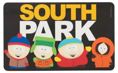 Image de Planche South Park - Planche à découper en Resopal Noir