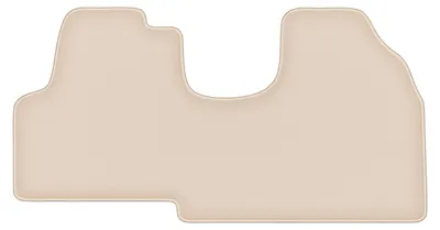Produktbild von DURBAN Beige Velours-Fußmatten-Set für Fiat Scudo I Transporter (1994-2006)