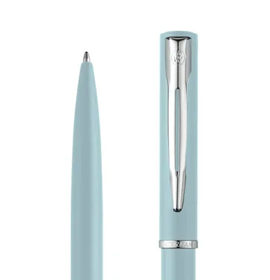 Produktbild von Waterman Allure Kugelschreiber | Pastell-Baby Blue | Mittlere Spitze | Blaue Tinte | Geschenkbox