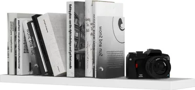 Produktbild von Wandregal | Hängeregal | Regalbrett für Bücher & Deko, 80 cm