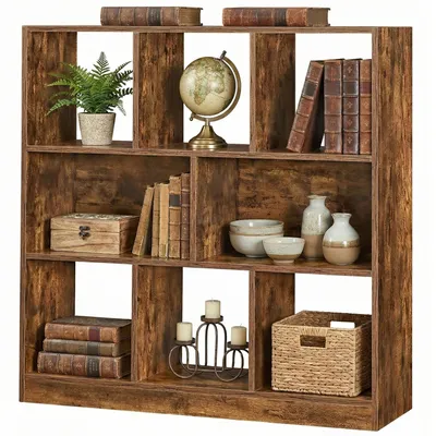 Immagine prodotto di Libreria VASAGLE, scaffale a cubo, in legno, come divisorio per ambienti, scomparti aperti
