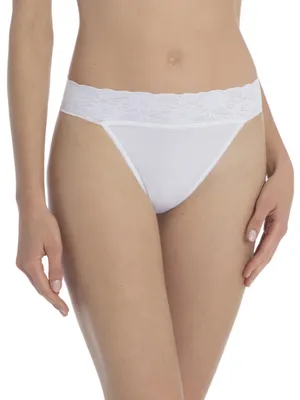 Zdjęcie produktu dla CALIDA Iconics, stringi damskie, białe, rozmiar 36-38
