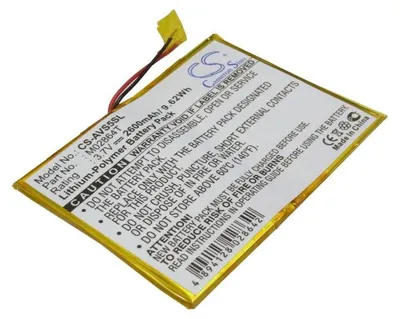 Produktbild von TECHTEK Akku Kompatibel mit [Archos] 5 60GB Ersetzt M02864T