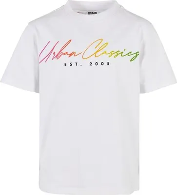 Immagine prodotto di Urban Classics Boys Script Logo Tee bianco - 122/128