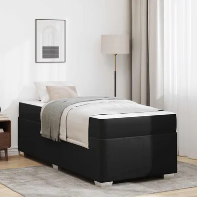 Produktbild von vidaXL Bettrahmen Schwarz 100 x 200 cm Stoff