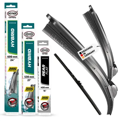 Image de HEYNER® Kit complet d'essuie-glaces pour VW CARAVELLE T5