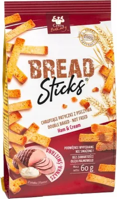 Immagine prodotto di BAKE Stixx Grissini al prosciutto e panna, 60 g
