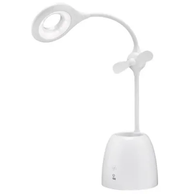 Produktbild von Goobay Tischleuchte, LED-Lampe mit Ventilator und Stifthalter