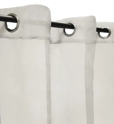 Verdunkelungsvorhang mit Ösen, 140x240 cm, Beige