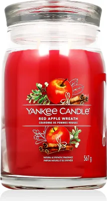 Obrázok produktu pre Yankee Candle Signature vonná sviečka Red Apple Wreath 567 g